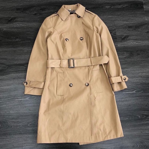 Dorothy Perkins trench coat size 2 - Picture 2 of 4
